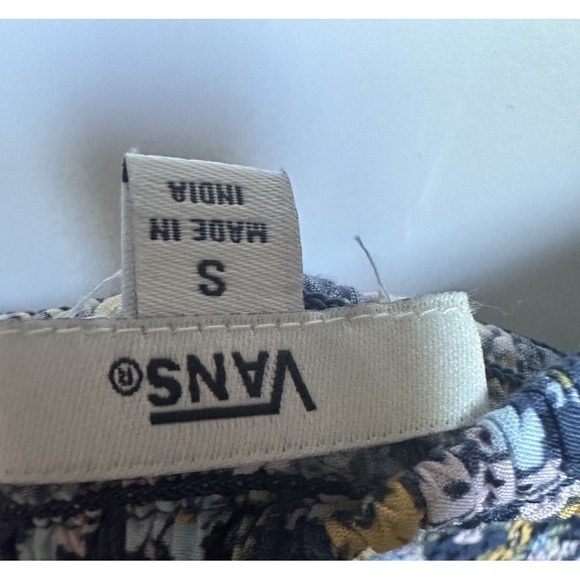 Vans Deco Ditsy Blue Floral Dress - Women's Small - Picture 9 of 10